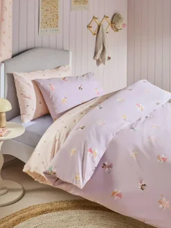 Next 2 Pack Fairy Castle Duvet Cover and Pillowcase Set Discount