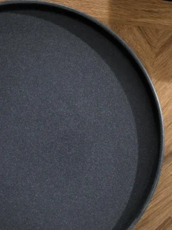 Next 12 Piece Charcoal Grey Stamford Dinner Set Outlet