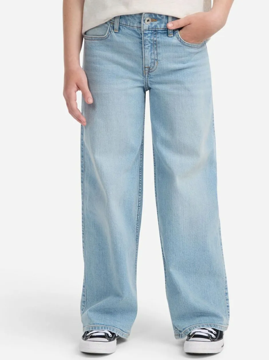 Abercrombie & Fitch High Rise Wide Leg Jeans Blue Best