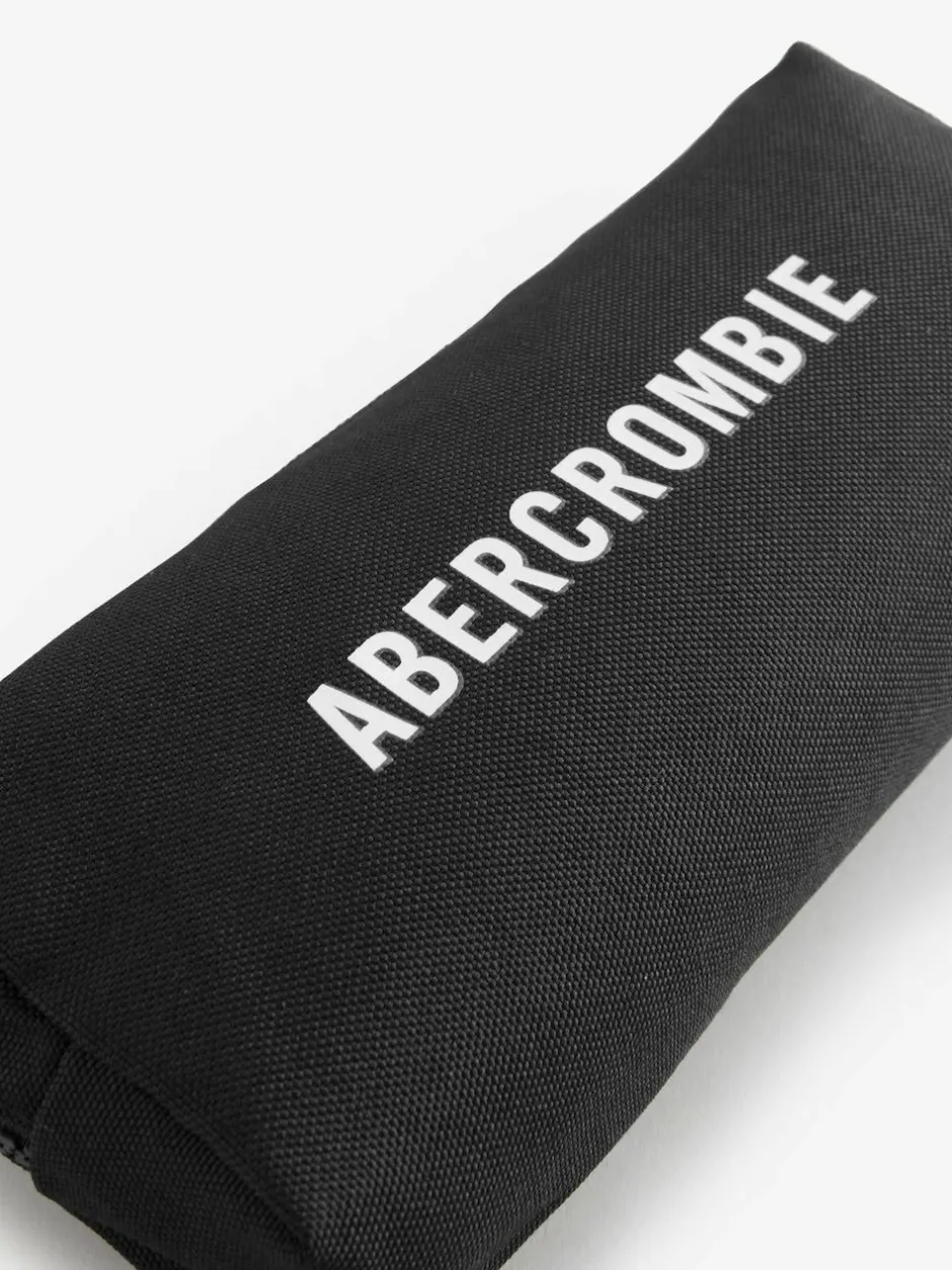 Abercrombie & Fitch Blue Logo Backpack With Pencil Case Discount
