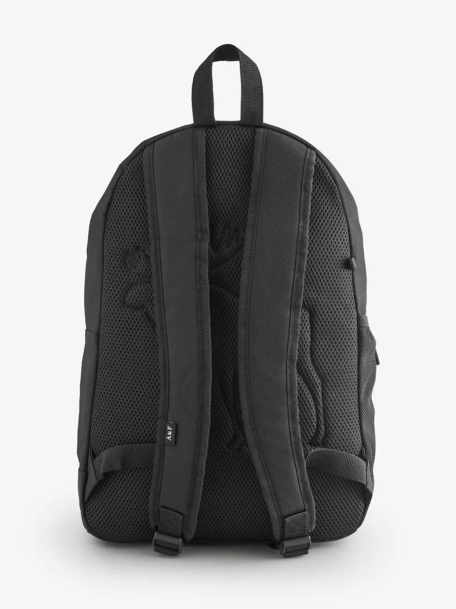 Abercrombie & Fitch Blue Logo Backpack With Pencil Case Discount