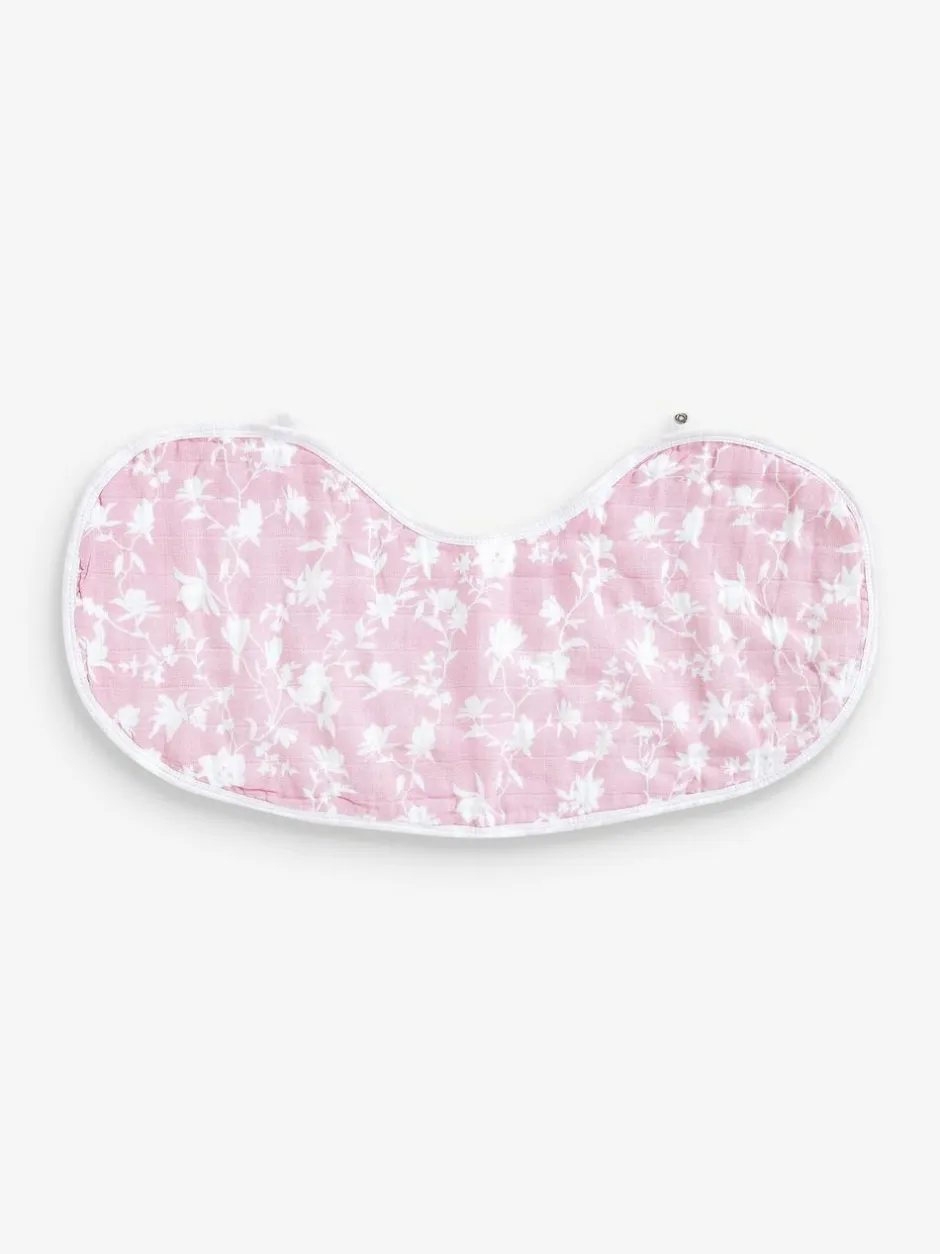 Aden + Anais Natural 100% Cotton Muslin Ma Fleur Burpy Bibs 2 Pack Sale