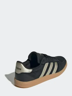 adidas Black / Silver Breaknet Sleek Trainers