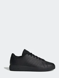 adidas Advantage Base 2.0 Lace Junior Trainers Black Sale