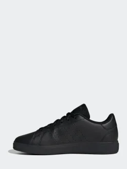 adidas Advantage Base 2.0 Lace Junior Trainers Black Sale