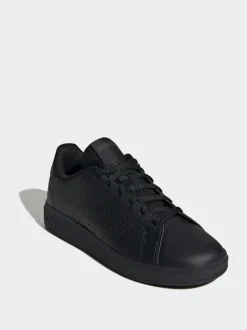 adidas Advantage Base 2.0 Lace Junior Trainers Black Sale