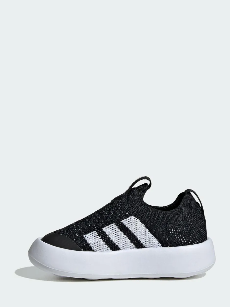 adidas Black Bubblecomfy Slip On Infant Trainers Sale