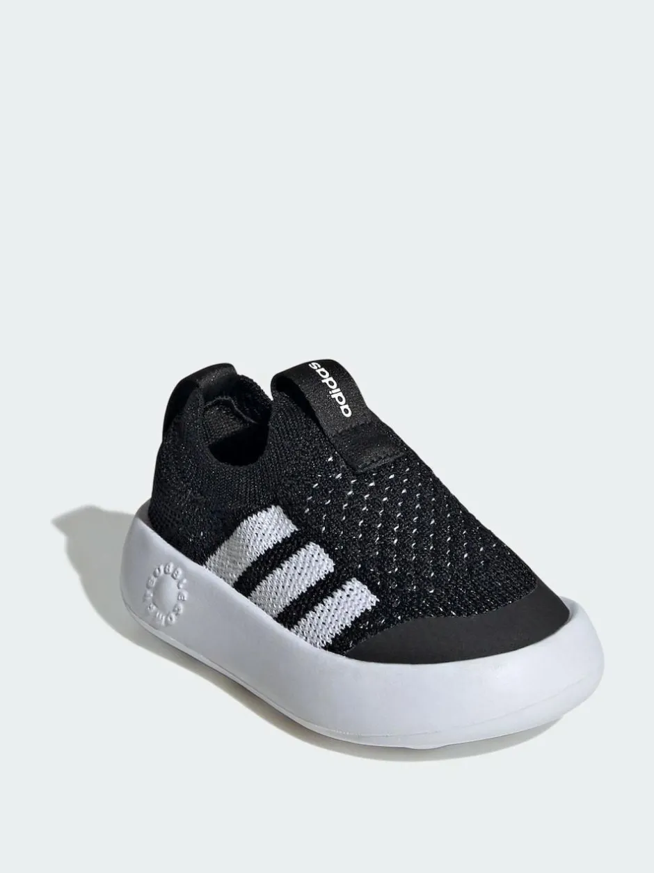 adidas Black Bubblecomfy Slip On Infant Trainers Sale