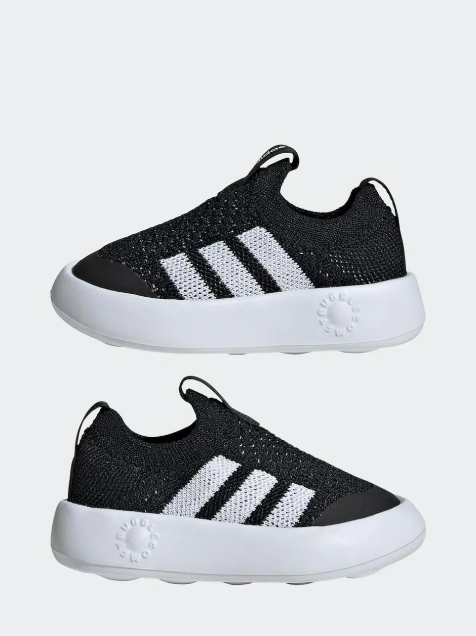 adidas Black Bubblecomfy Slip On Infant Trainers Sale