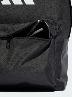 adidas Black Chrome Classic 3 Bar Logo Backpack Online