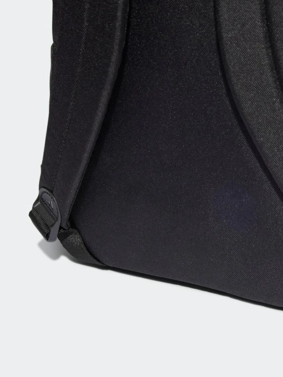 adidas Black Chrome Classic 3 Bar Logo Backpack Online
