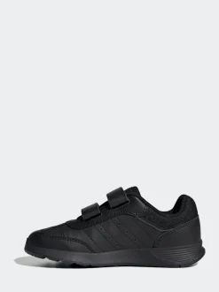 adidas Black Chrome Tensaur Switch Hook and Loop Kids Trainers Best