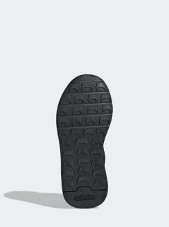 adidas Black Chrome Tensaur Switch Hook and Loop Kids Trainers Best