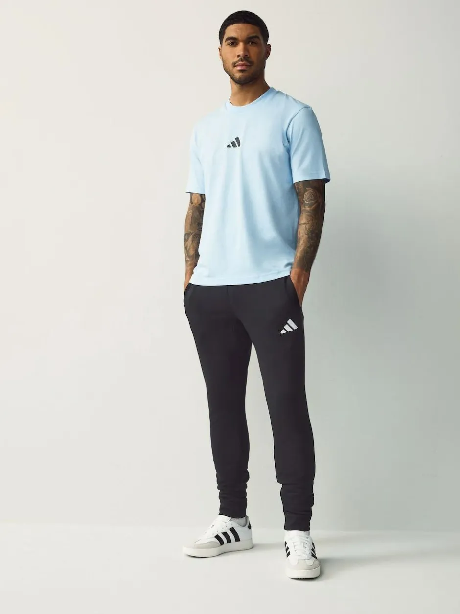 adidas Essentials Feelcozy Fleece Joggers Black Hot