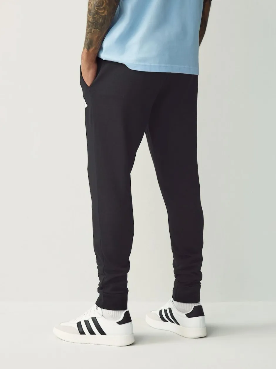 adidas Essentials Feelcozy Fleece Joggers Black Hot