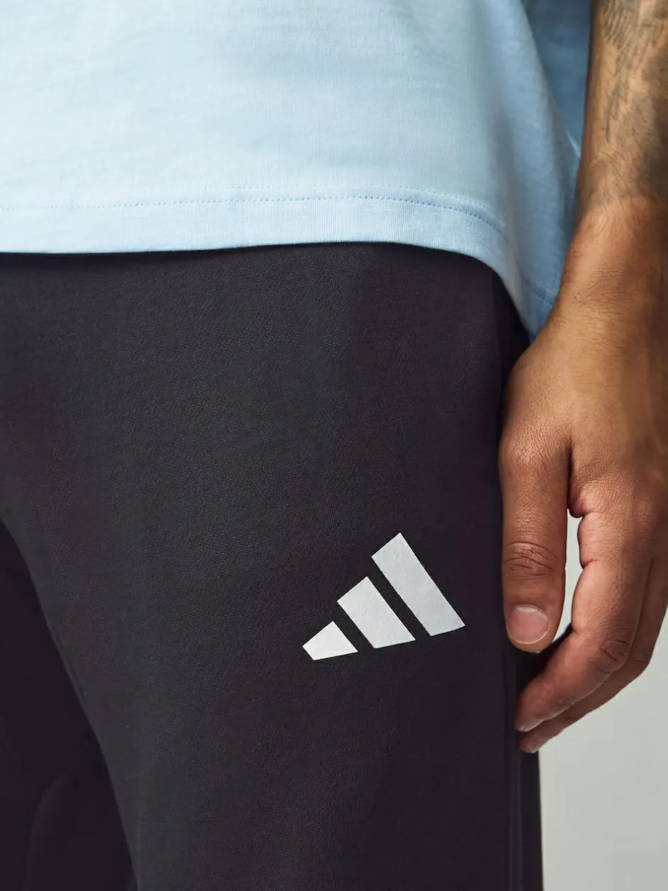 adidas Essentials Feelcozy Fleece Joggers Black Hot