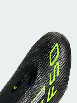 adidas Black F50 League Laceless Firm/Multi-Ground Boots Hot