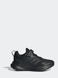 adidas Fortarun 4.0 Hook and Loop Kids Trainers Black
