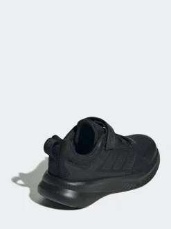 adidas Fortarun 4.0 Hook and Loop Kids Trainers Black