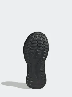 adidas Fortarun 4.0 Hook and Loop Kids Trainers Black