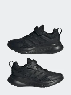 adidas Fortarun 4.0 Hook and Loop Kids Trainers Black
