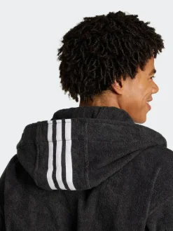 adidas Black Hooded Dressing Gown Best