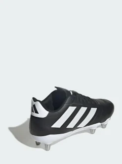 adidas Black Kakari Elite Soft Ground Rugby Boots New