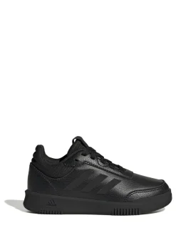 adidas Black Lace Up Tensaur Kids Trainers Best