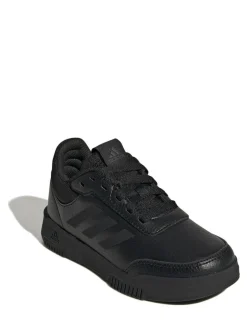 adidas Black Lace Up Tensaur Kids Trainers Best