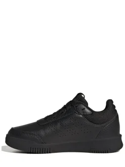 adidas Black Lace Up Tensaur Kids Trainers Best