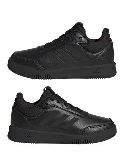 adidas Black Lace Up Tensaur Kids Trainers Best