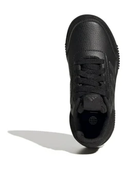 adidas Black Lace Up Tensaur Kids Trainers Best