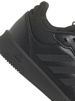 adidas Black Lace Up Tensaur Kids Trainers Best