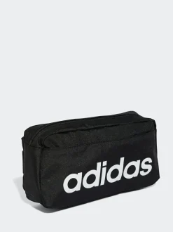 adidas Black Linear Bumbag New