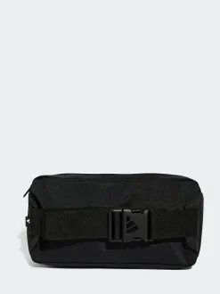 adidas Black Linear Bumbag New