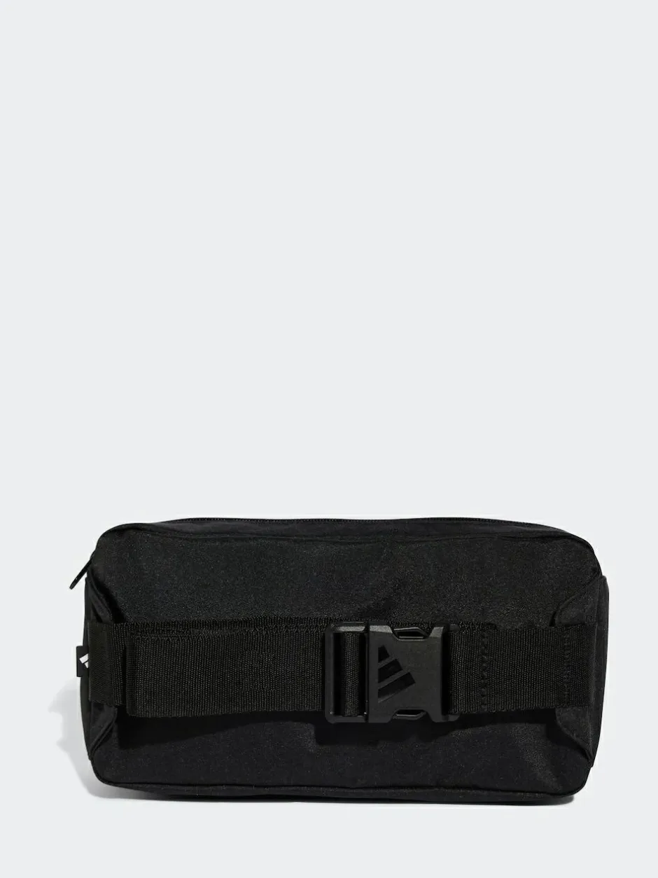 adidas Black Linear Bumbag New