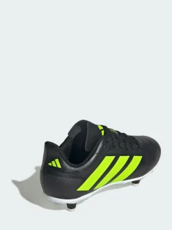 adidas Black Rugby Junior Soft Ground Boots New