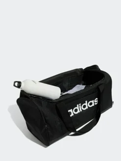 adidas Small Linear Duffel Bag Black Best