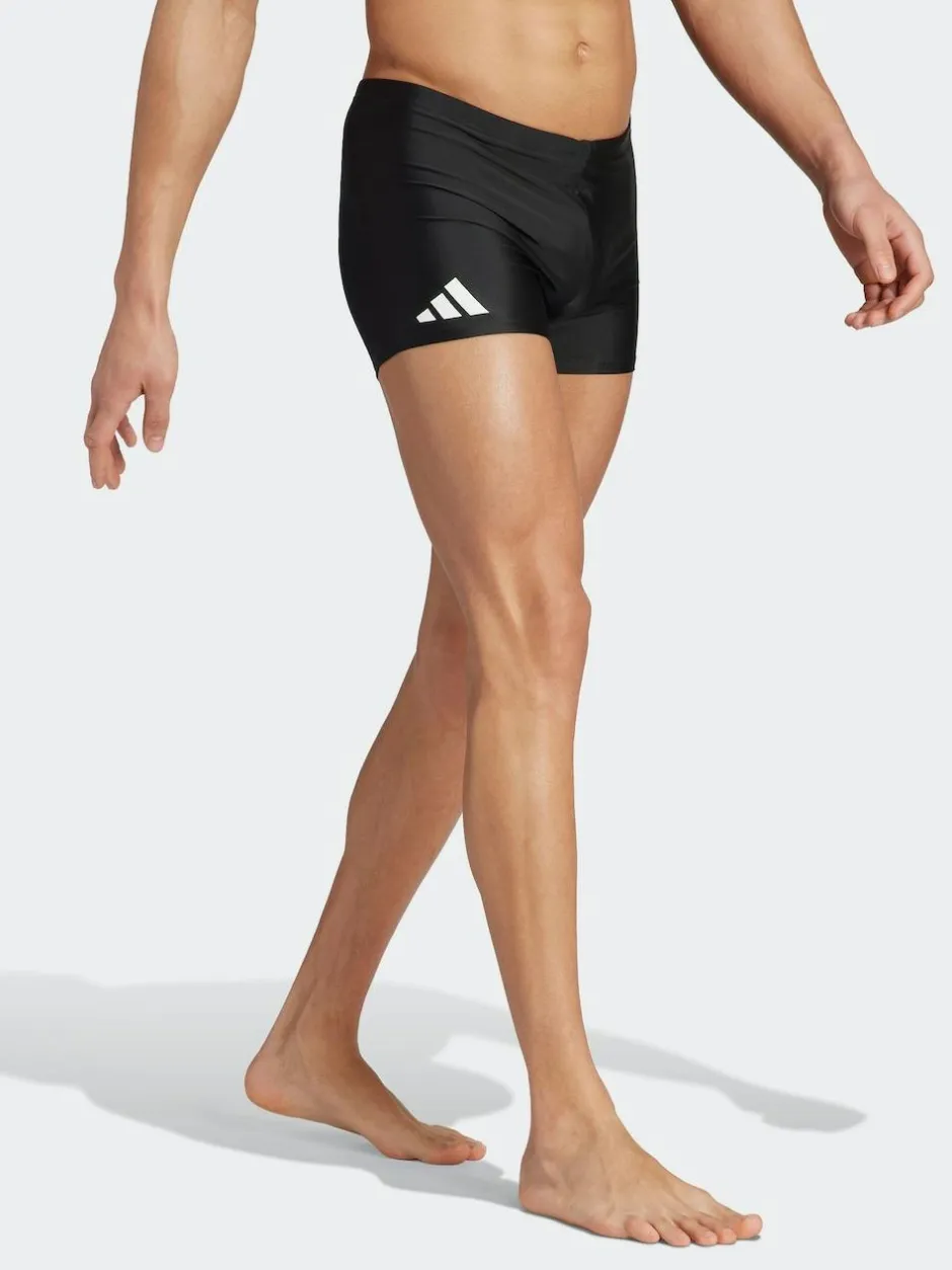 adidas Solid Swim Boxers Black Best
