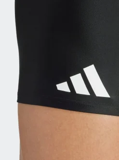 adidas Solid Swim Boxers Black Best