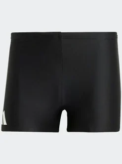 adidas Solid Swim Boxers Black Best