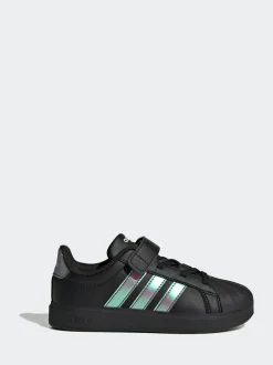 adidas Black Streettalk Children Shoes Sale