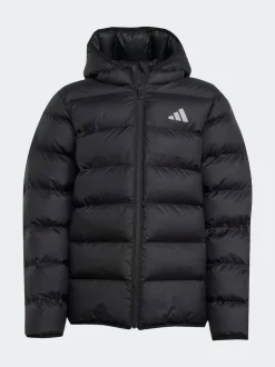 adidas Synthetic Down Kids Jacket Black Best