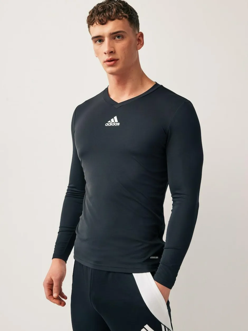 adidas Teamwear Base Layer Long Sleeve Top Black Online