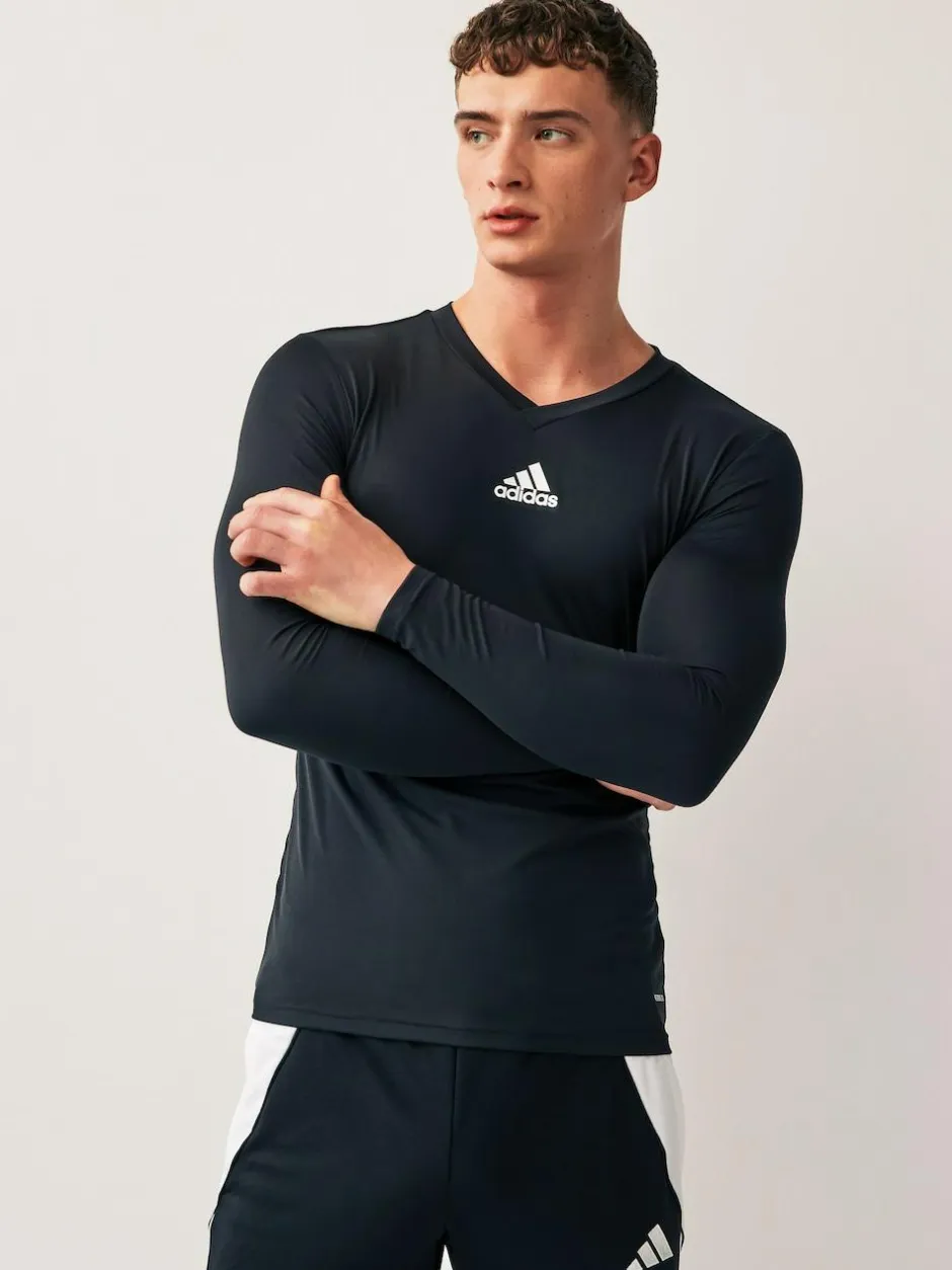 adidas Teamwear Base Layer Long Sleeve Top Black Online