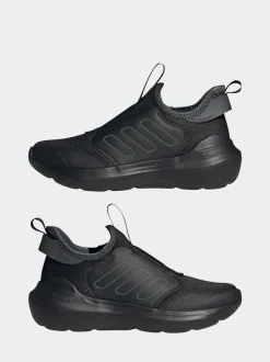 adidas Black Tensaur Comfort Slip On Junior Trainers Online