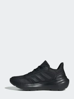 adidas Black Tensaur Run 2.0 Lace Junior Trainers Discount