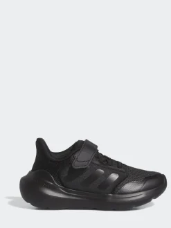 adidas Tensaur Run 2.0 Hook and Loop Kids Trainers Black