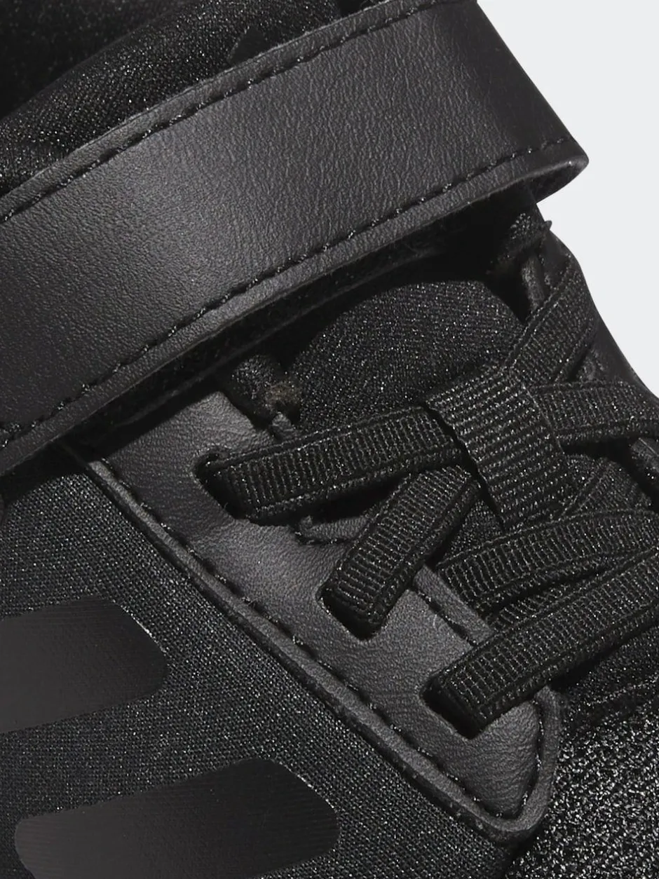 adidas Tensaur Run 2.0 Hook and Loop Kids Trainers Black