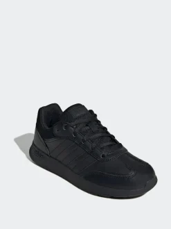 adidas Black Tensaur Switch Lace Junior Trainers Outlet